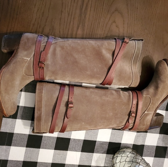 Frye Suede Jane Boot - Picture 3 of 8